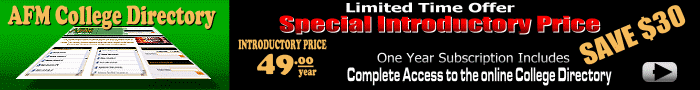 AFM College Football Directory