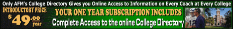 AFM College Football Directory